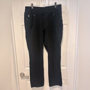 Belle by Kim Gravel Black Pull On Jeans